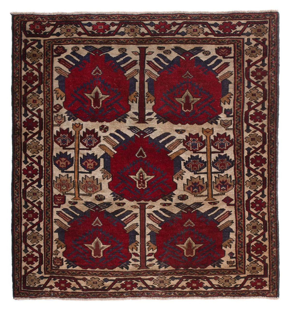 Belutsch Teppich 137 x 130 cm