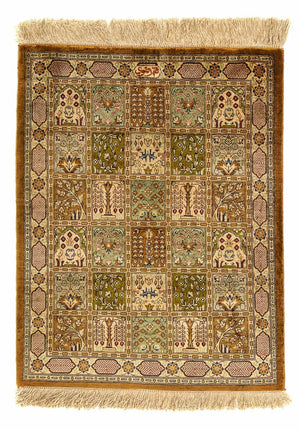Perserteppich - Ghom 75 x 54 cm