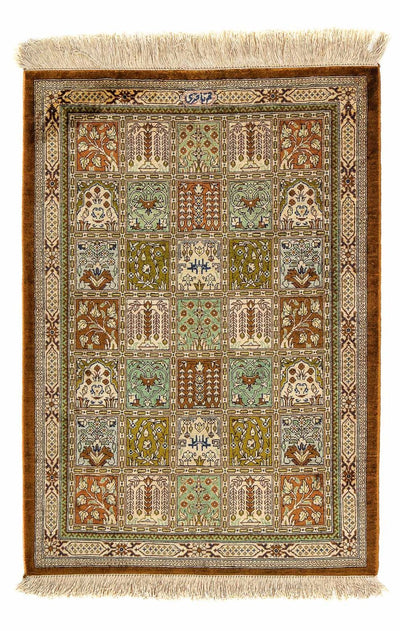 Ghom Teppich 55x77cm - Perserteppich