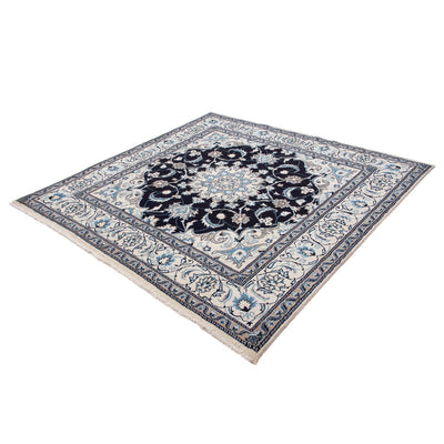 Nain Teppich 192x194cm - Perserteppich - dunkelblau