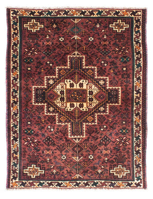 Perserteppich - Nomadic 147 x 107 cm - dunkelbraun