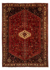 Shiraz Teppich 213x313cm - Perserteppich - Rechteckig / Dunkelrot / 213 x 313 cm Rechteckig