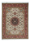 Täbriz - 50 Raj Teppich 154x204cm - Perserteppich - Rechteckig / Beige / 154 x 204 cm Rechteckig