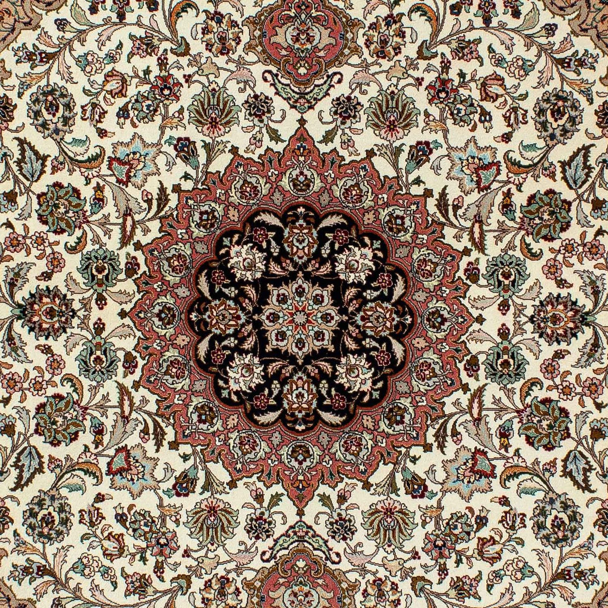 Perserteppich - Täbriz - Royal 204 x 154 cm Teppichbrücke