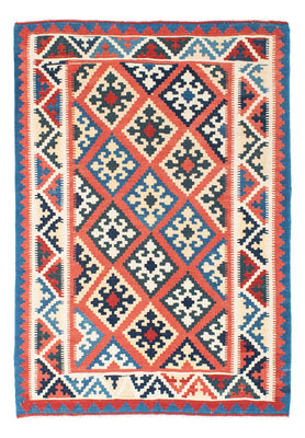 Kelim Teppich - Oriental 171 x 123 cm - hellrot