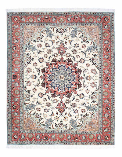 Täbriz - 50 Raj Teppich 158x193cm - Perserteppich