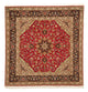 Täbriz - 50 Raj Teppich 203x203cm - Perserteppich