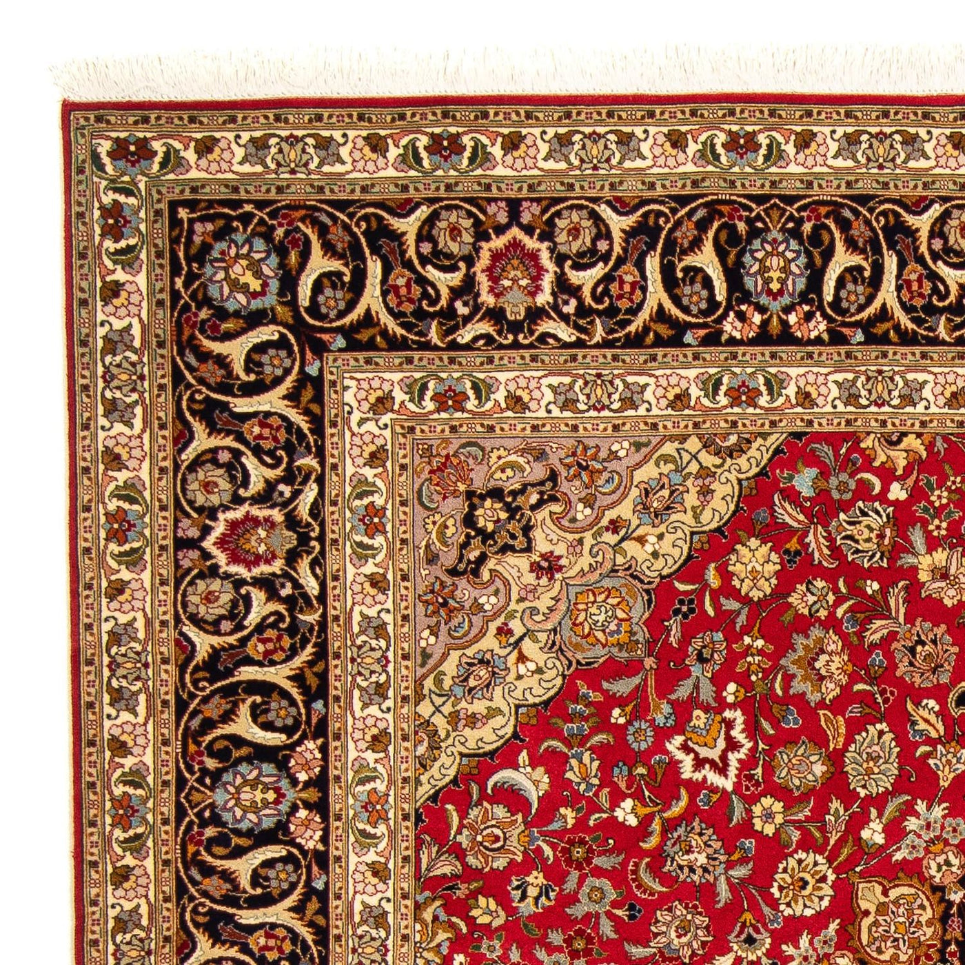 Täbriz - 50 Raj Teppich 203x203cm - Perserteppich