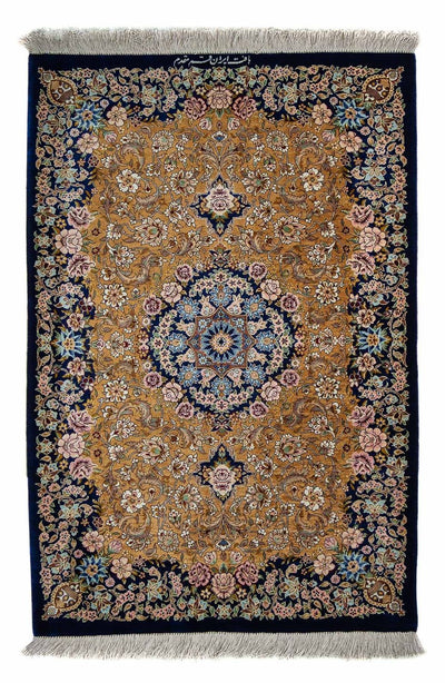 Ghom Teppich 62x91cm - Perserteppich