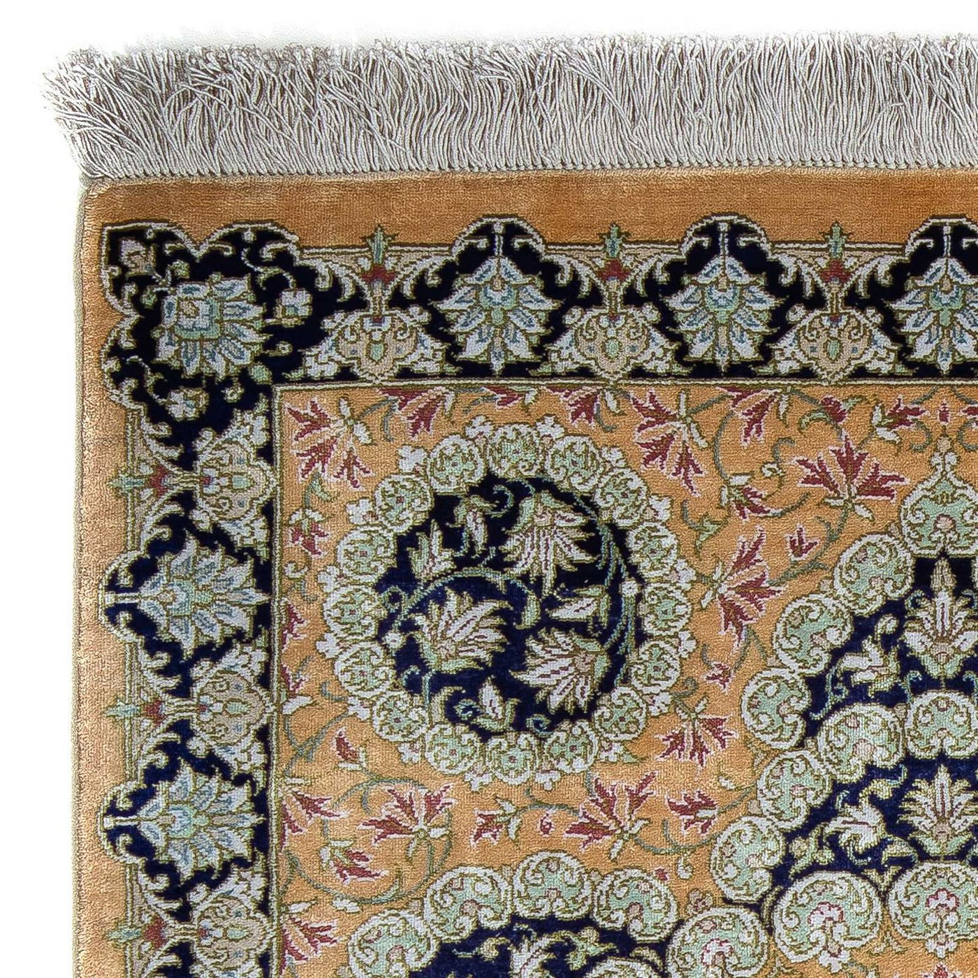 Ghom Teppich 93x59cm - Perserteppich