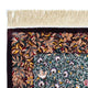 Perserteppich - Ghom 120 x 78 cm - dunkelrot