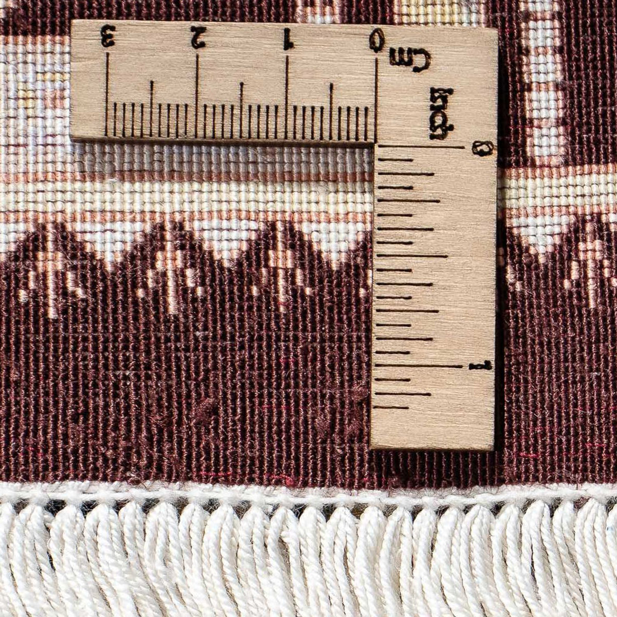 Perserteppich - Ghom 90 x 61 cm - dunkelblau