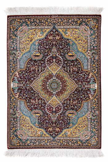 Perserteppich - Ghom 87 x 60 cm
