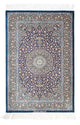 Perserteppich - Ghom 121 x 78 cm - dunkelblau