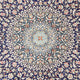 Perserteppich - Ghom 121 x 78 cm - dunkelblau