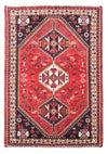 Shiraz Teppich 115x169cm - Perserteppich - Rechteckig / Dunkelrot / 115 x 169 cm Rechteckig