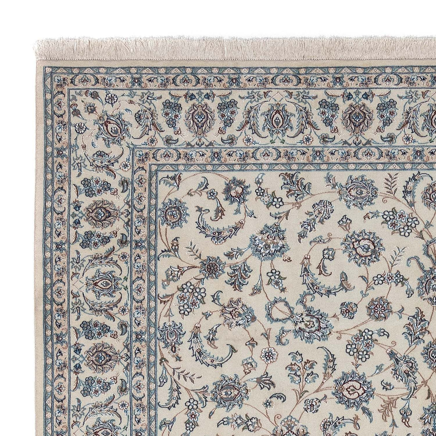 Perserteppich - Nain - Royal 300 x 250 cm - silber