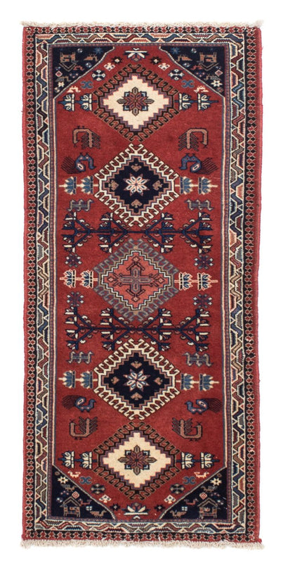 Perserteppich - Nomadic 59 x 148 cm - dunkelrot