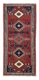 Perserteppich - Nomadic 148 x 59 cm - dunkelrot