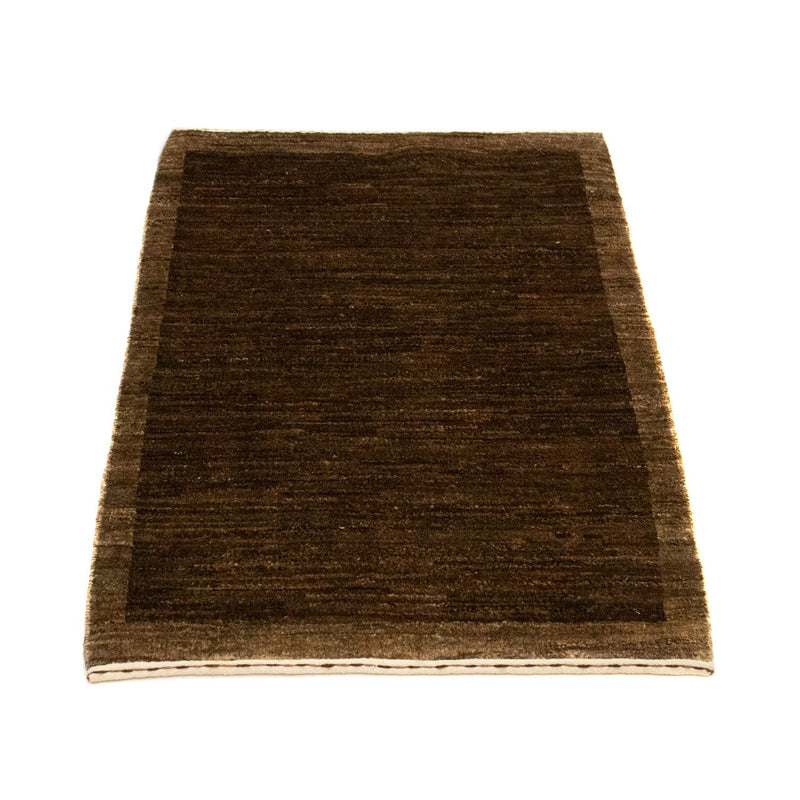 Gabbeh Teppich - Indus 93 x 60 cm - dunkelbraun