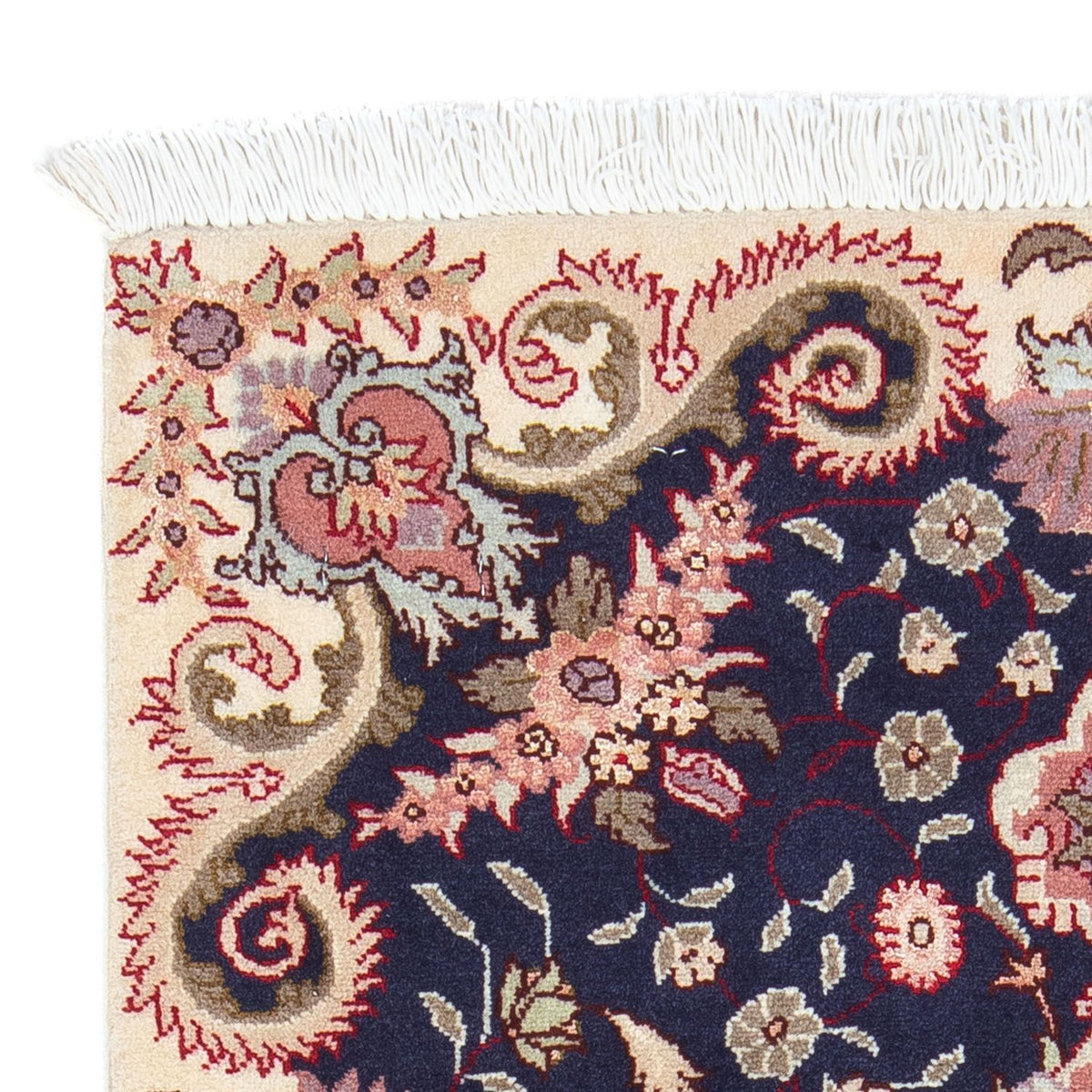 Perserteppich - Täbriz - Royal 90 x 60 cm - dunkelblau