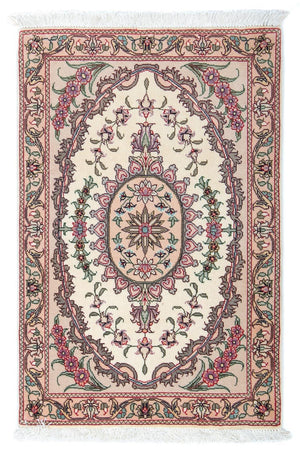 Perserteppich - Täbriz - Royal 90 x 60 cm - beige