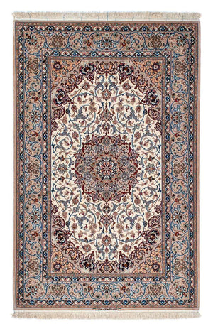 Seidenteppich - Ghom Seide - Premium 202 x 128 cm Teppichbrücke