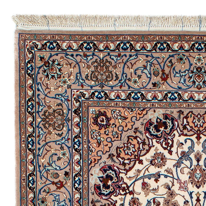 Seidenteppich - Ghom Seide - Premium 202 x 128 cm Teppichbrücke