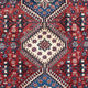 Perserteppich - Nomadic 147 x 102 cm - dunkelrot