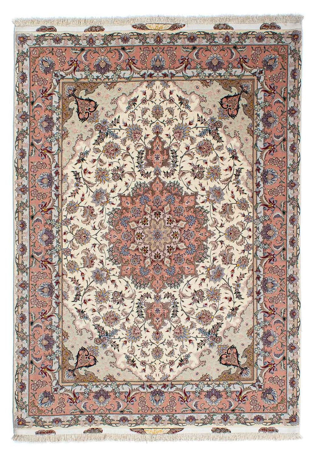 Perserteppich - Täbriz - Royal 205 x 154 cm Teppichbrücke