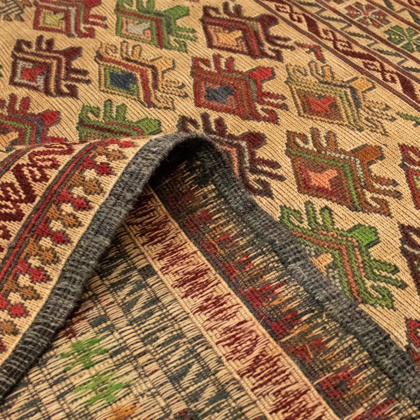 Kelim Fars Teppich 144x89cm