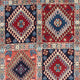 Perserteppich - Nomadic 190 x 80 cm - hellrot