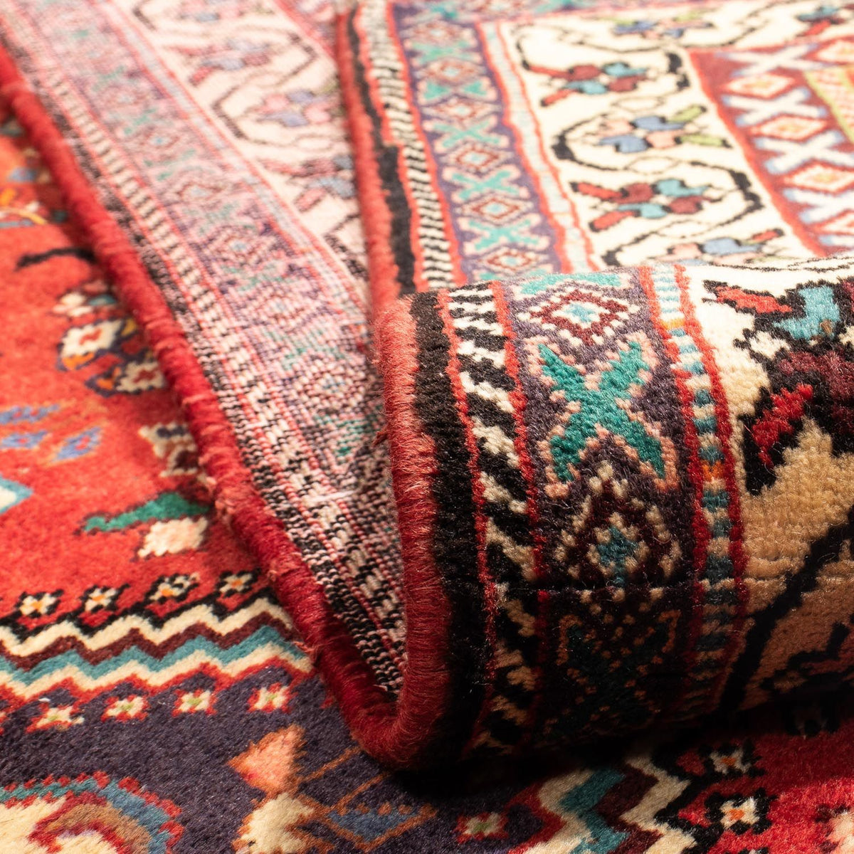 Perserteppich - Nomadic 295 x 210 cm - dunkelrot