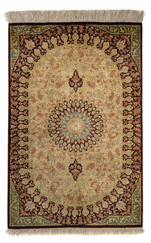 Perserteppich - Ghom 90 x 59 cm