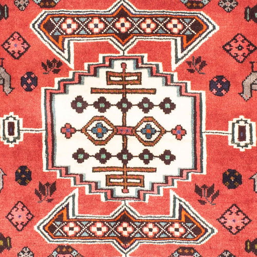 Perserteppich - Nomadic 170 x 116 cm - dunkelrot