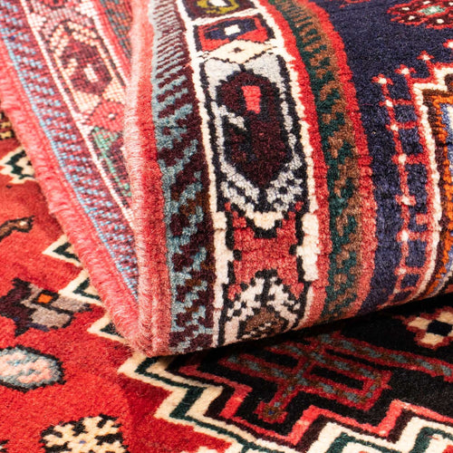 Perserteppich - Nomadic 170 x 116 cm - dunkelrot