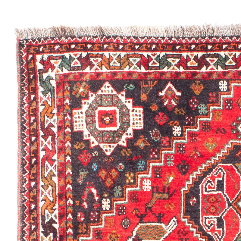 Perserteppich - Nomadic 154 x 104 cm - dunkelrot