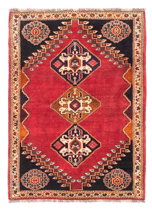 Perserteppich - Nomadic 155 x 110 cm - dunkelrot