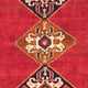Perserteppich - Nomadic 155 x 110 cm - dunkelrot