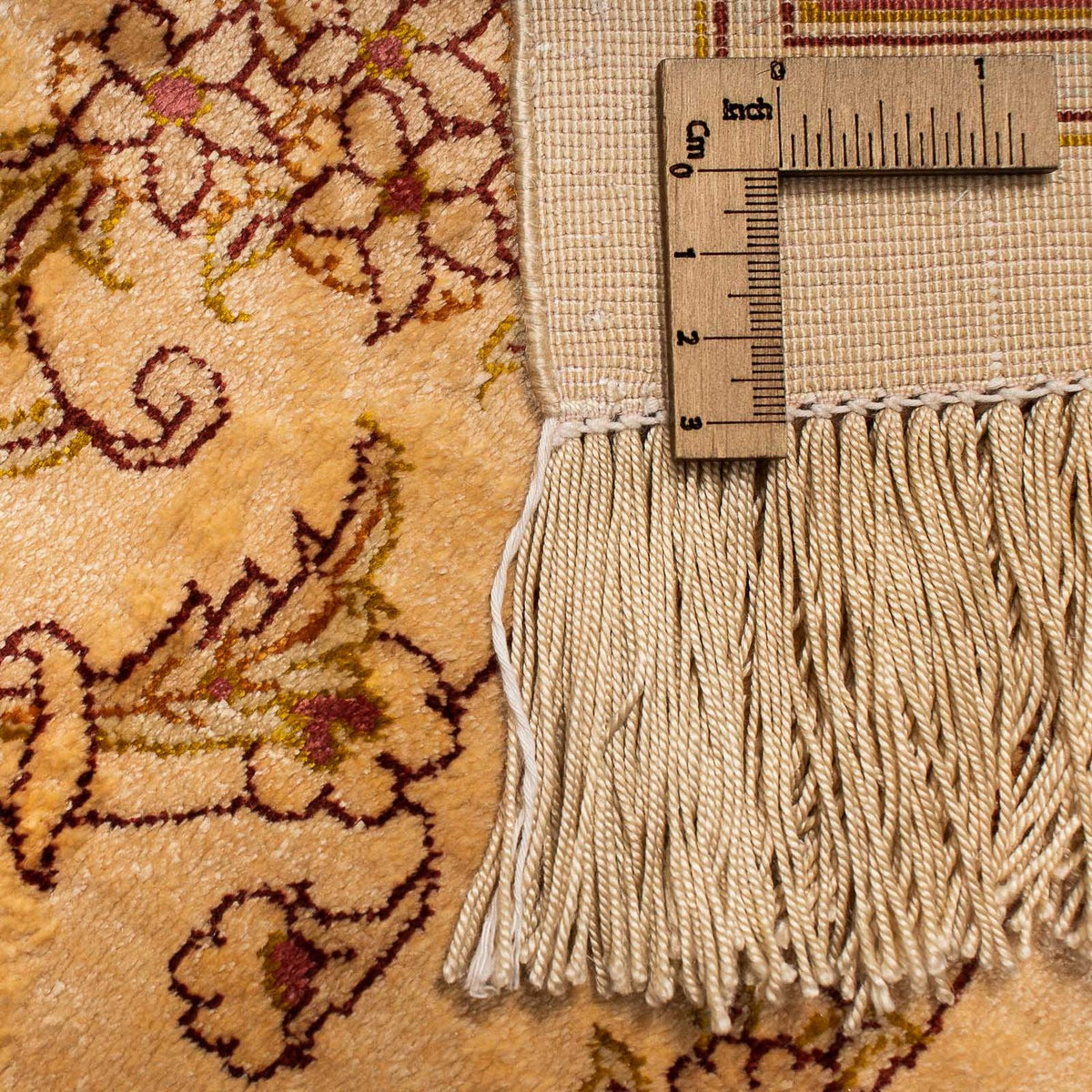 Seidenteppich - Ghom Seide - Premium 237 x 154 cm Teppich Wohnzimmer