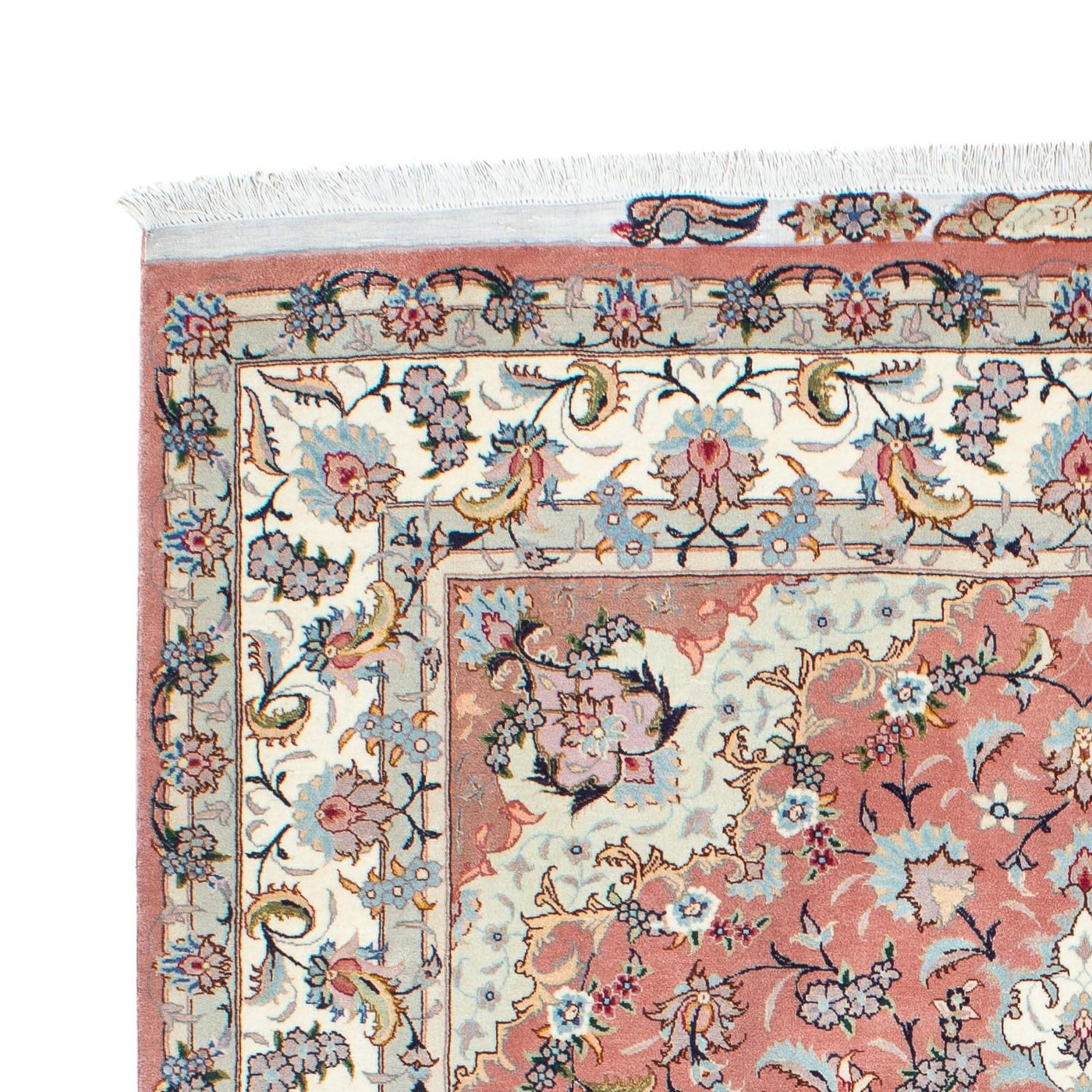 Täbriz - 50 Raj Teppich 204x154cm - Perserteppich