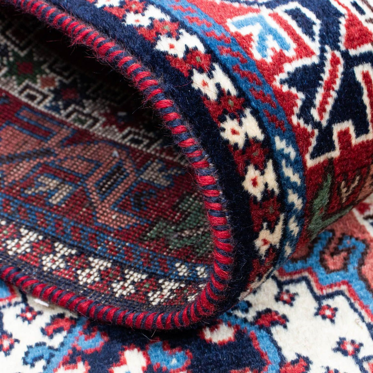 Perserteppich - Nomadic 398 x 83 cm - mehrfarbig