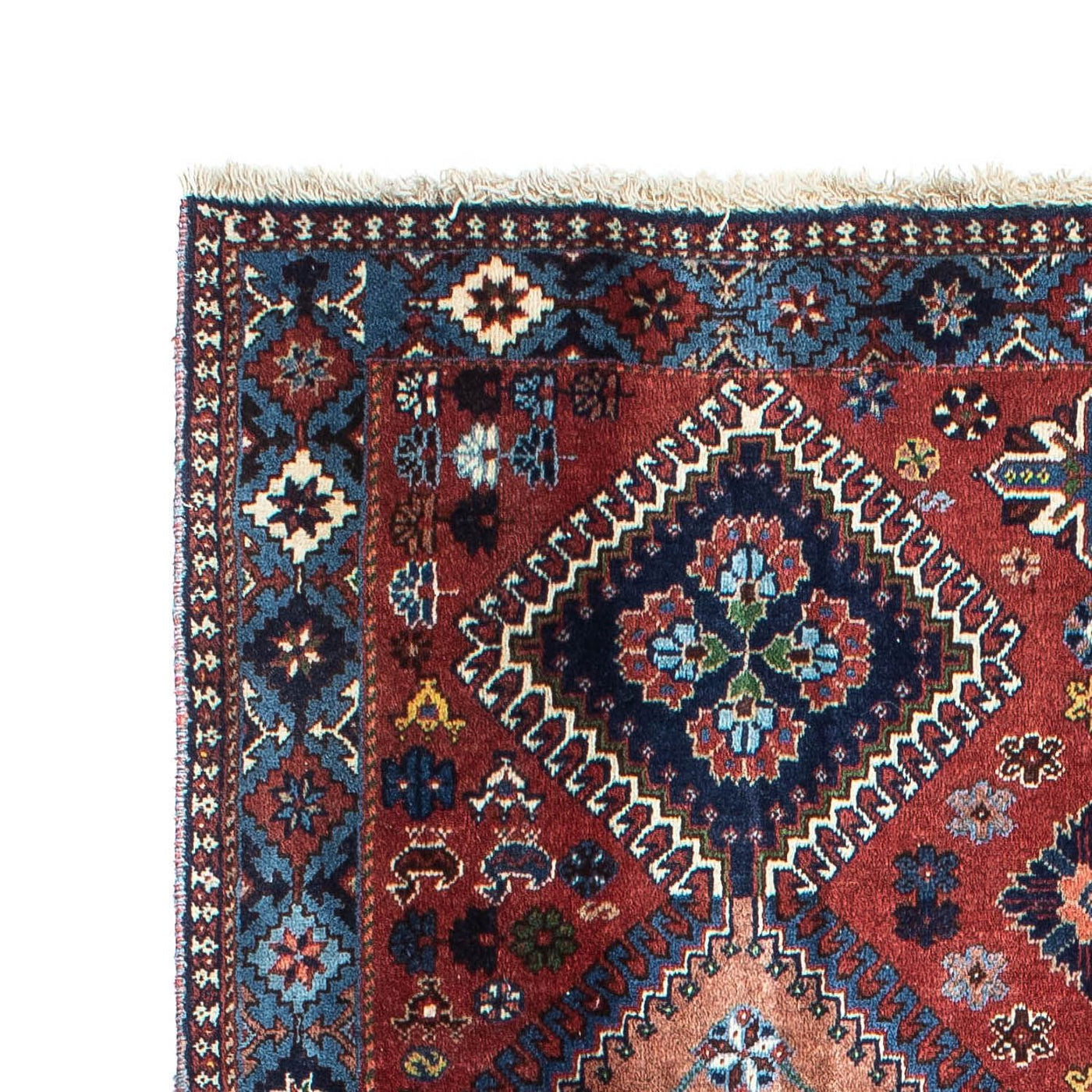Perserteppich - Nomadic 193 x 102 cm - hellrot