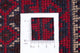 Belutsch Teppich 130 x 82 cm - dunkelrot