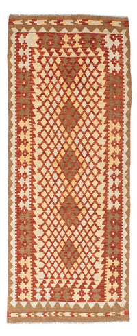 Kelim Teppich - Oriental 197 x 79 cm - beige