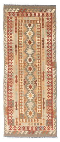 Kelim Teppich - Oriental 200 x 78 cm - beige