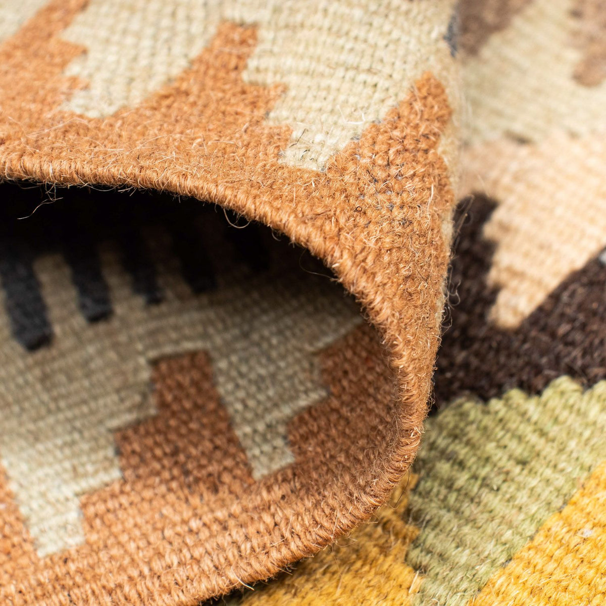 Kelim Teppich - Oriental 230 x 69 cm - beige