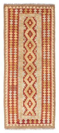 Kelim Teppich - Oriental 200 x 85 cm - beige