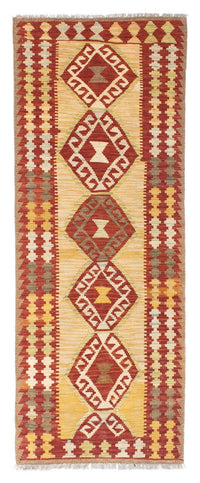 Kelim Teppich - Oriental 196 x 78 cm - beige