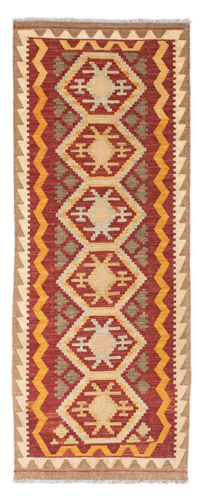 Kelim Teppich - Oriental 76 x 196 cm - hellbraun